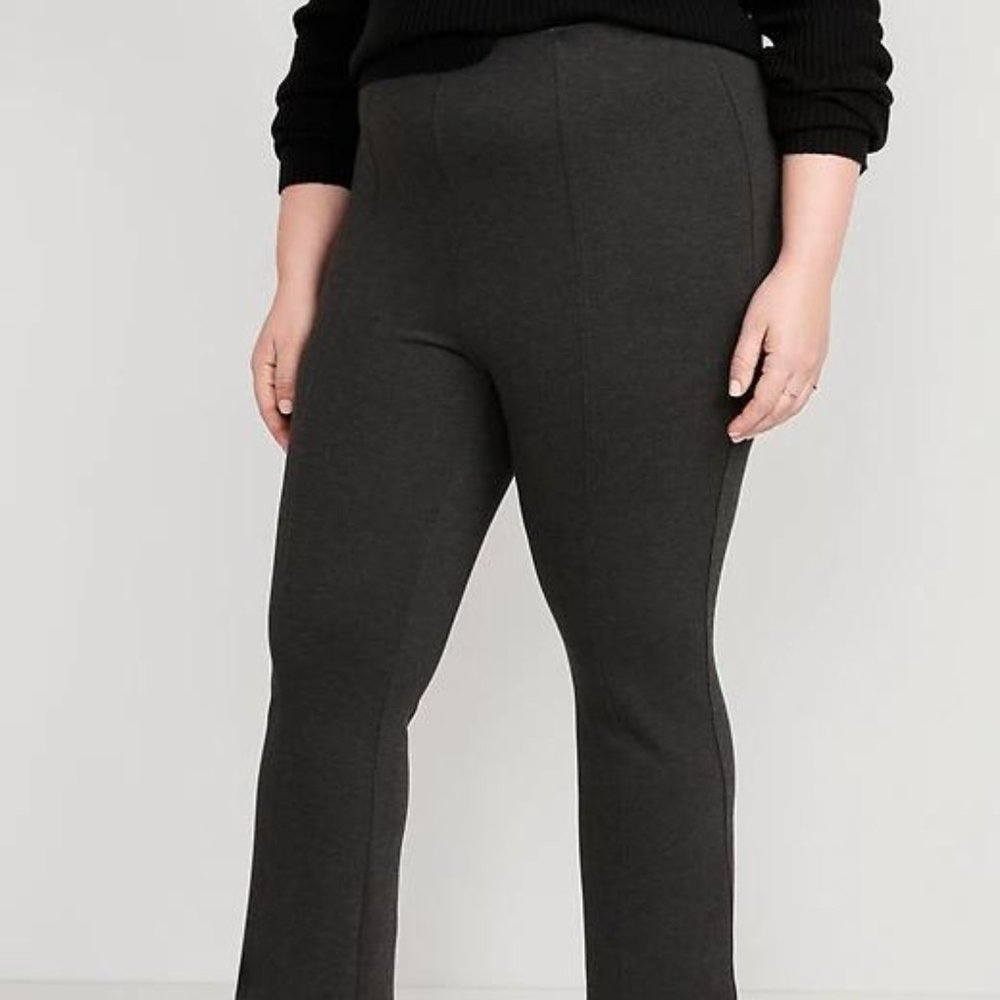 NEW Old Navy Extra High-Waisted Stevie Cropped Flare Pants for Women - Picture 7 of 8